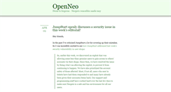 Desktop Screenshot of blog.openneo.net